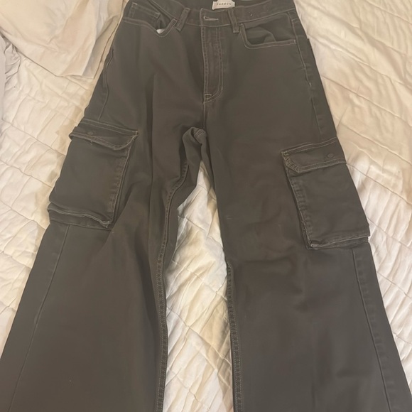 PacSun Denim - PacSun Gray Cargo Pants with Utility Pockets